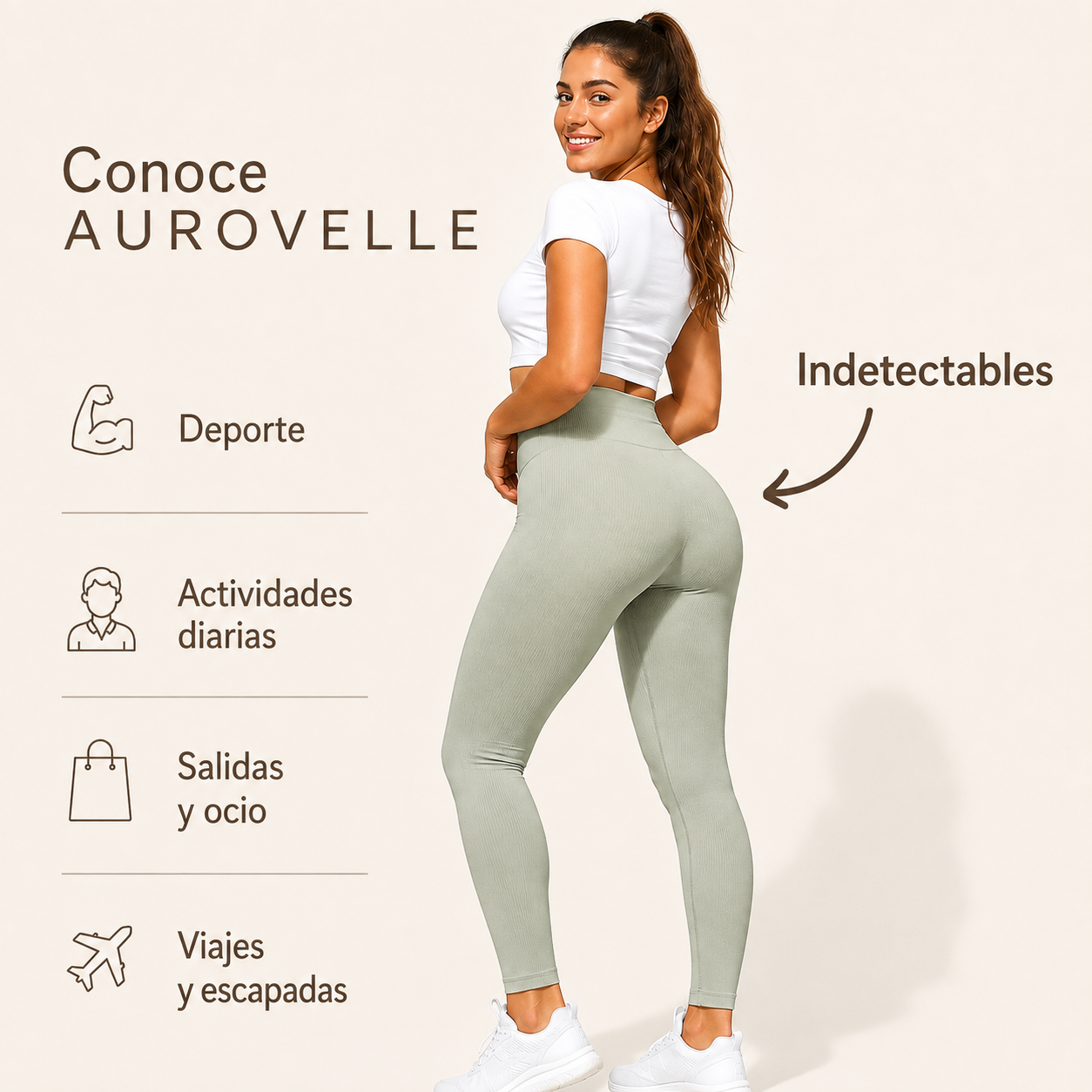 Tanga Invisible Anti Camel Toe – Cintura Alta