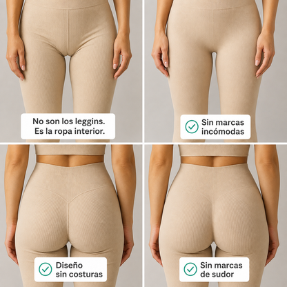 Tanga invisible con punta de camello - Tiro alto