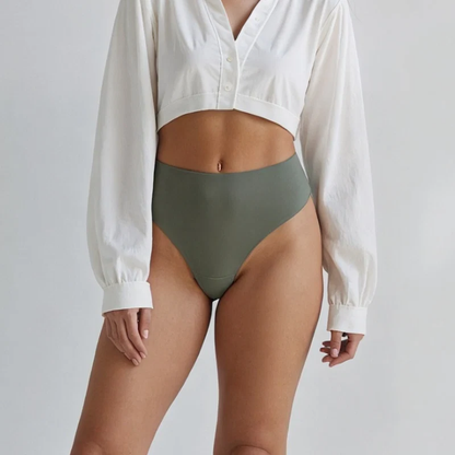 Tanga invisible con punta de camello - Tiro alto