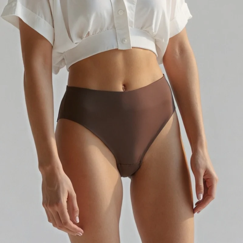 Tanga invisible con punta de camello - Tiro alto